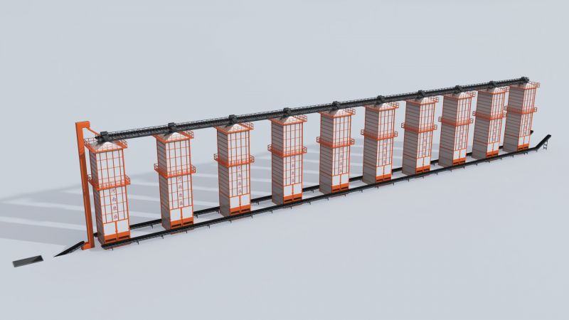 靜態烘幹機（jī），靜態房式烘幹機，立（lì）式靜態烘幹機，立式靜態（tài）烘（hōng）幹機，無破碎，成本低