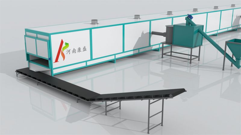 隧道式玉米棒（bàng）烘幹機，玉（yù）米穗烘幹機，玉米穗烘幹設備（bèi），多功能流（liú）水線烘幹設備