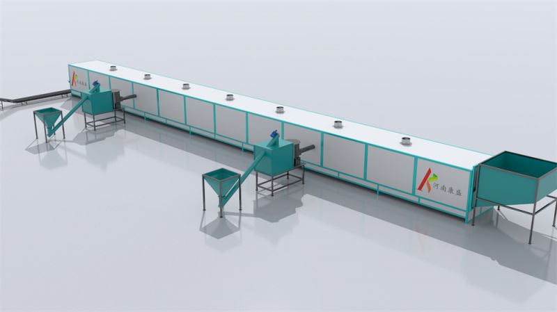 隧道式玉米棒烘幹機，玉米穗烘幹機，玉米穗烘幹設備，多功能流水線烘幹設備